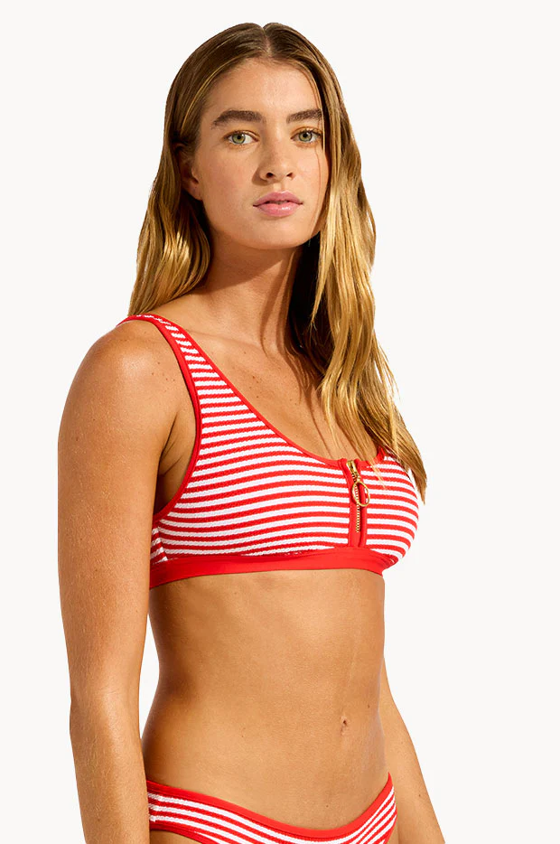 Clubhouse Zip Front Tank Top - Image 4