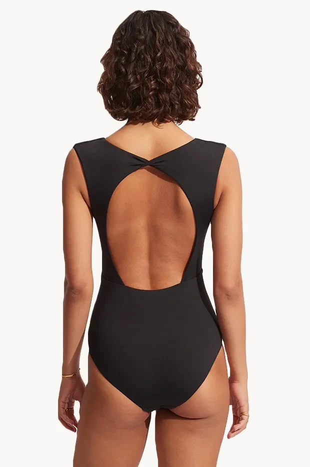 Collective V Neck One Piece - Image 2