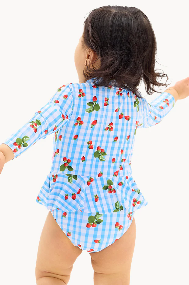 Baby Girls Beach Picnic Sunsuit - Image 3