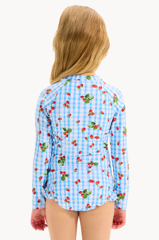 Girls Beach Picnic Sunsuit - Image 2