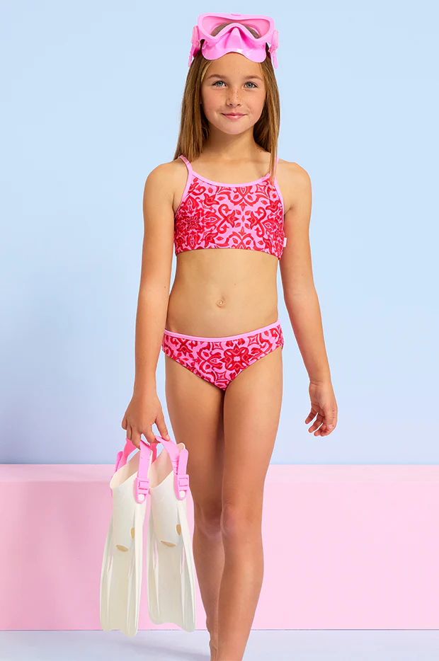 Girls Capri Tile Crop Set - Image 4