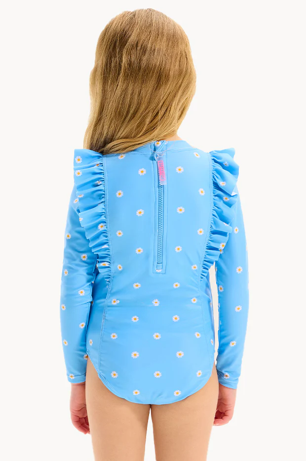 Girls Daisy Chain Frill Sunsuit - Image 2