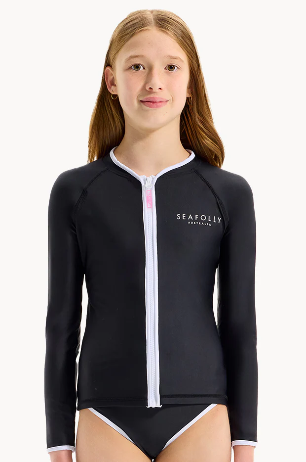 Girls Essentials Long Sleeve Suntop - Image 6