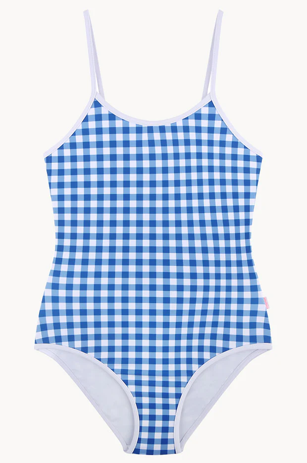 Girls Gingham One Piece - Image 2