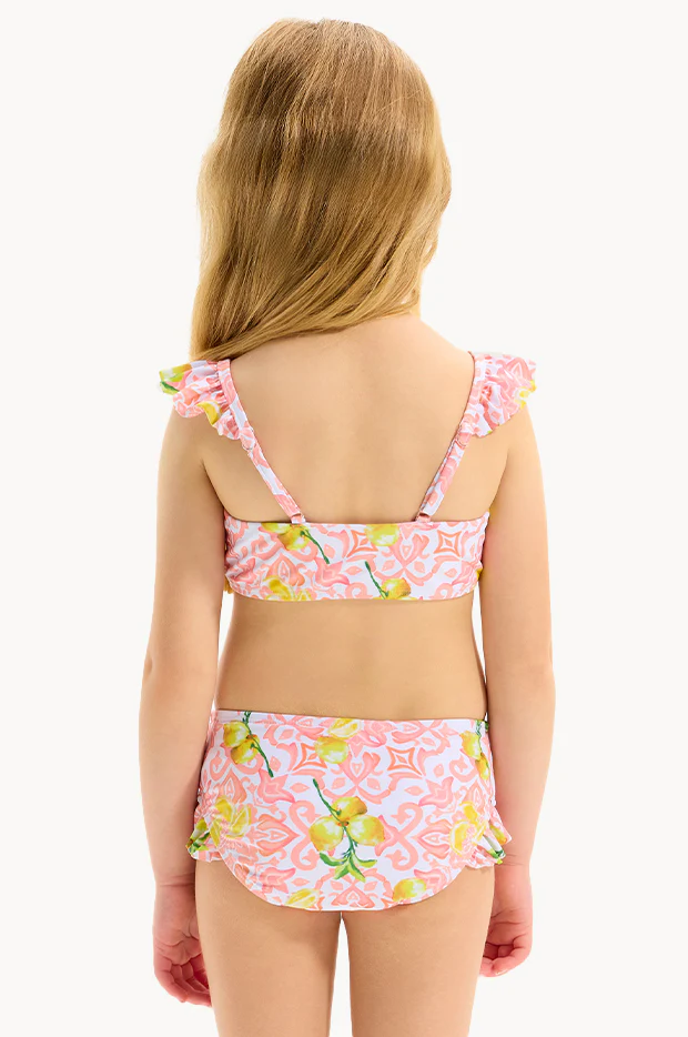 Girls Lemon Tile Crop Set - Image 3