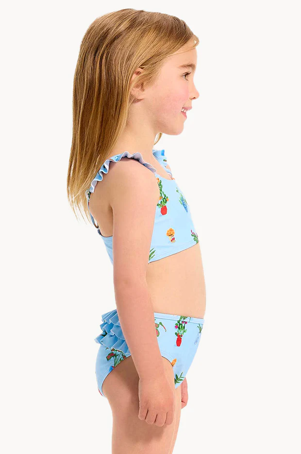 Girls Playa Bonita Frill Crop Set - Image 4