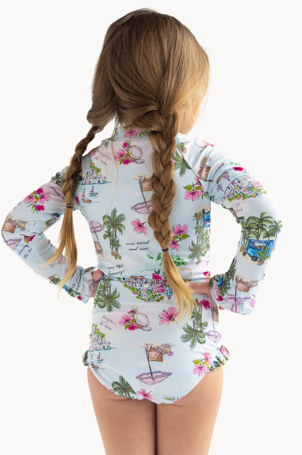 Girls Secret Vacay Sunsuit - Image 4