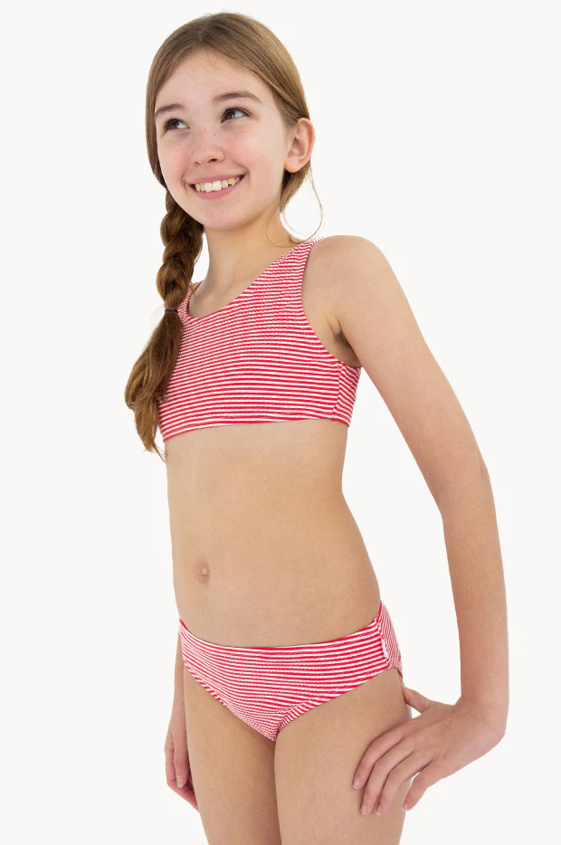 Girls Seersucker Crop Set - Image 5