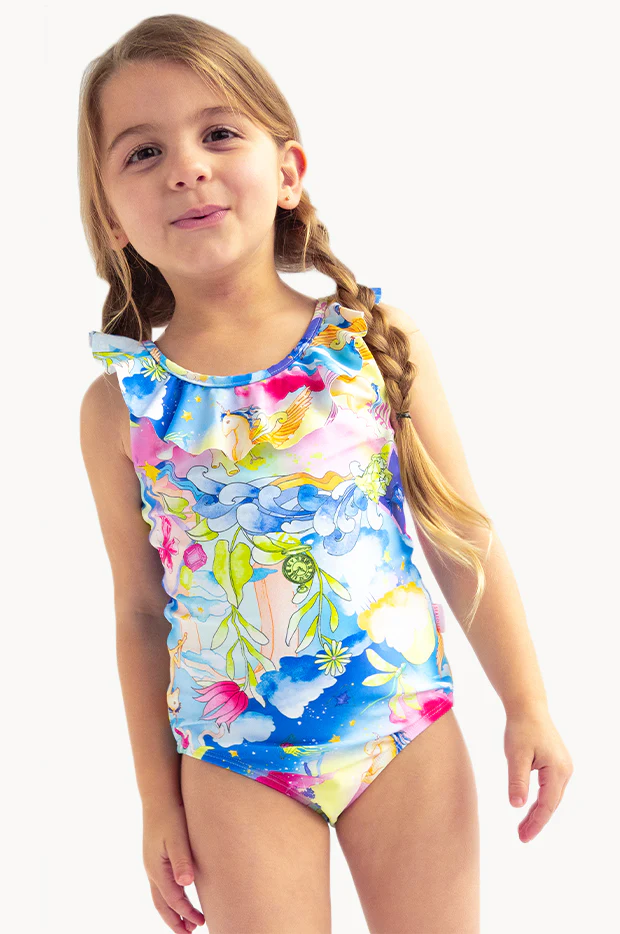 Girls Surrealism Frill One Piece - Image 2