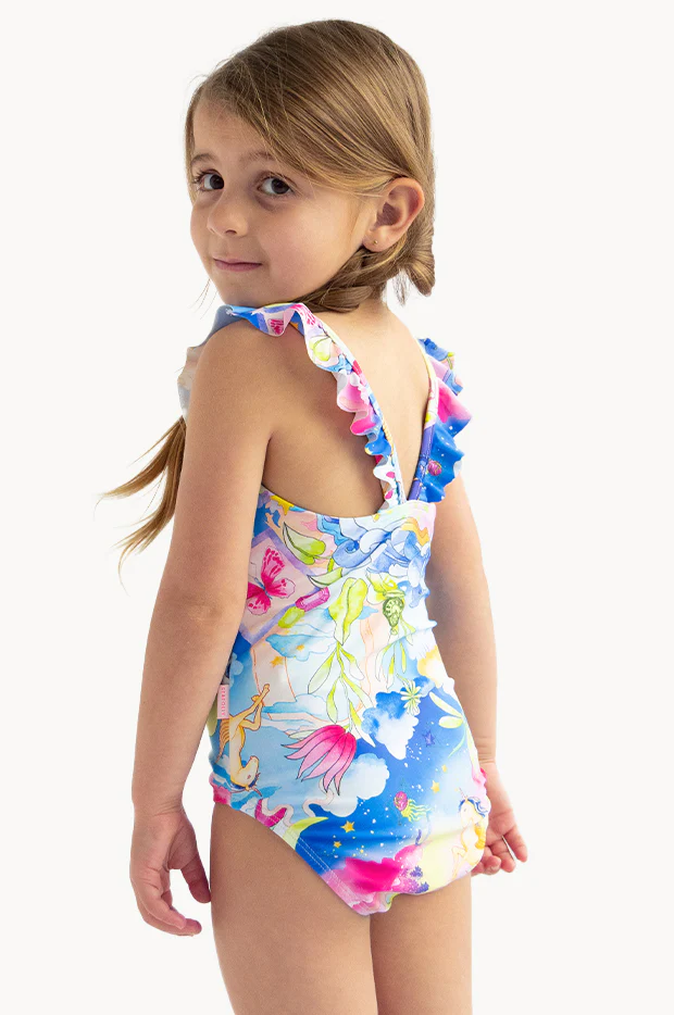 Girls Surrealism Frill One Piece - Image 3