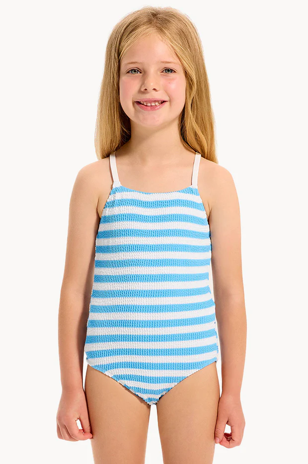 Girls Textured Stripe One Piece - Image 2