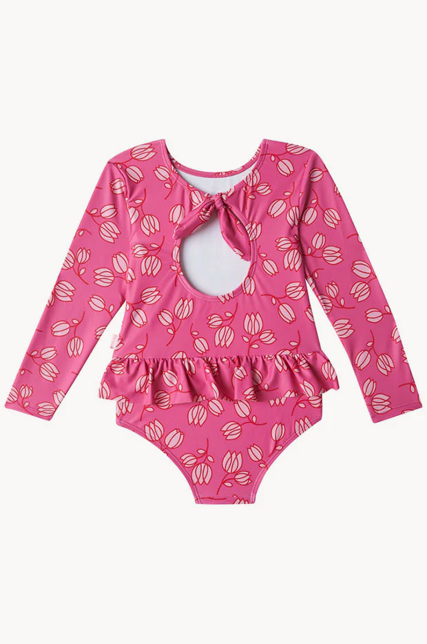 Girls Valencia Frill Sunsuit - Image 2