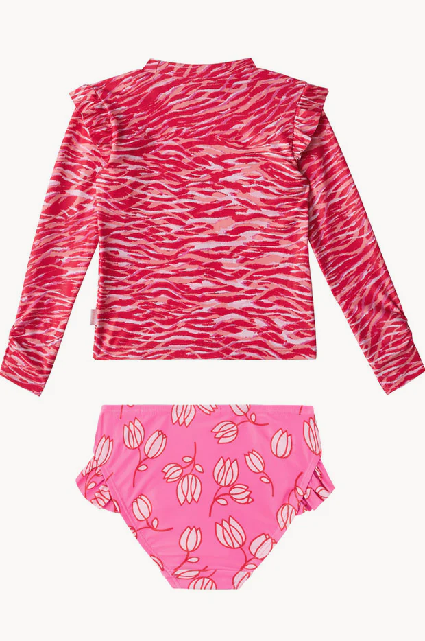 Girls Valencia Long Sleeve Suntop Set - Image 2
