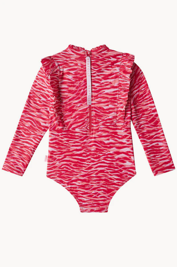 Girls Valencia Ruffle Sunsuit - Image 2
