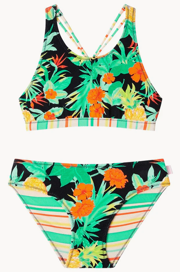 Tropical Nights Reversible Crop Set