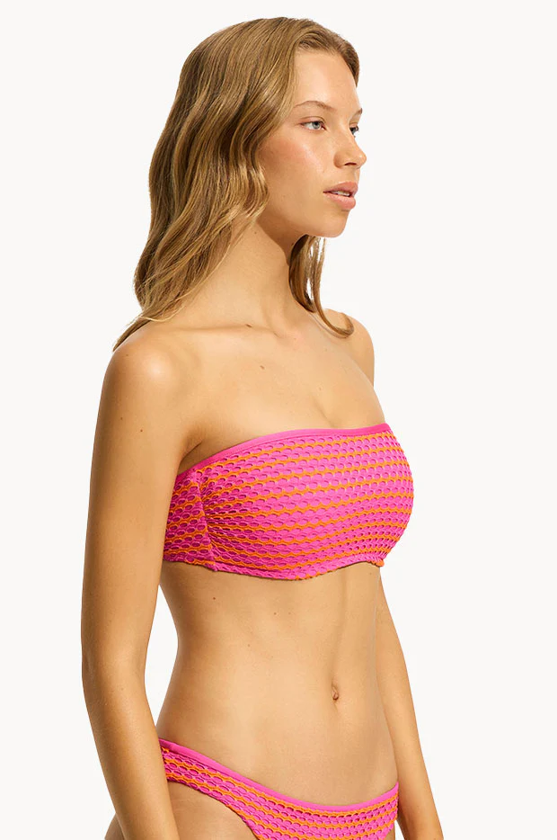 Mesh Effect DD Cup Tank Bra - Image 2