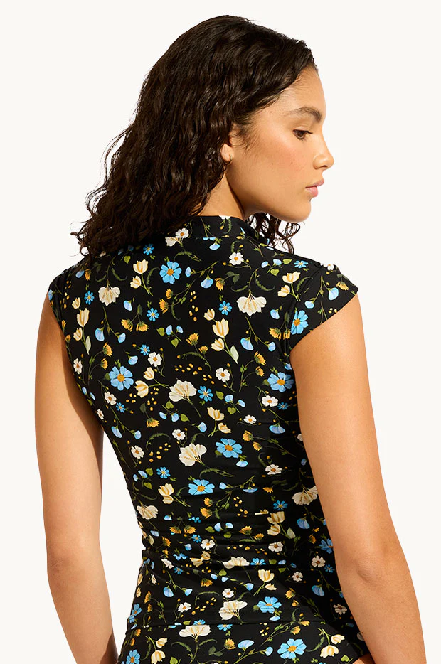 Modern Romance Cap Sleeve Suntop - Image 2