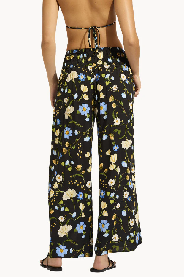Modern Romance Shirred Waist Wrap Pant - Image 2