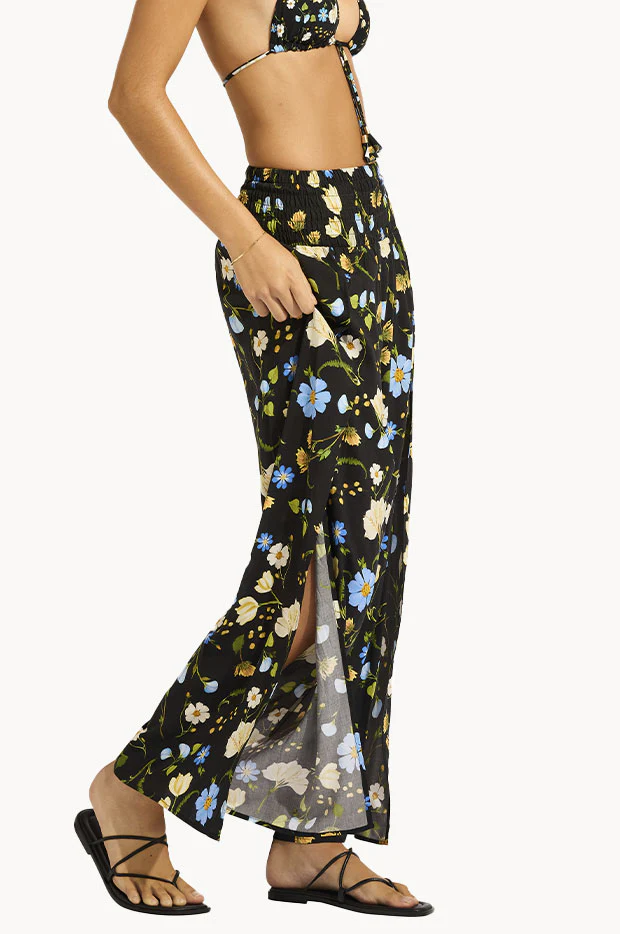 Modern Romance Shirred Waist Wrap Pant - Image 3