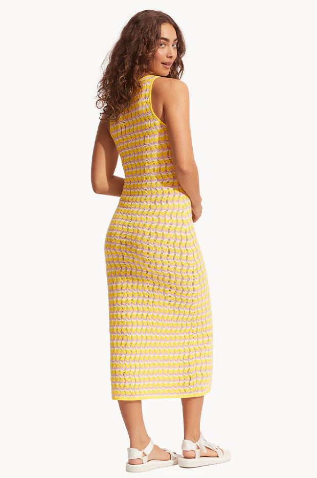 Pointelle Knit Dress - Image 2