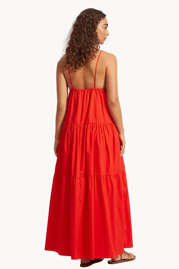 Poplin Maxi Dress - Image 2