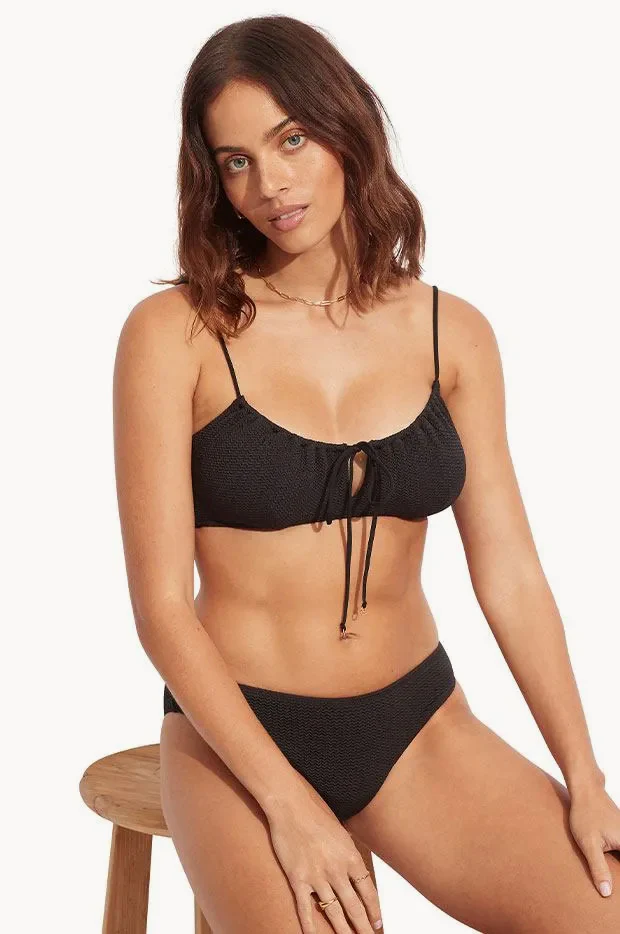 Sea Dive Drawstring Neck Bralette - Image 3