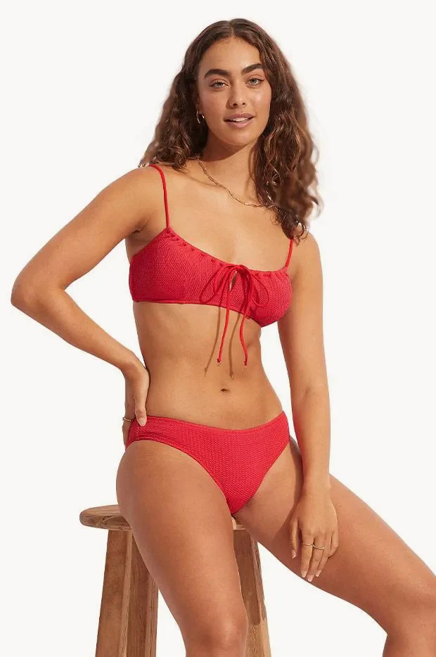 Sea Dive Drawstring Neck Bralette - Image 3