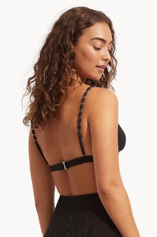 Second Wave Fixed Tri Bra - Image 2