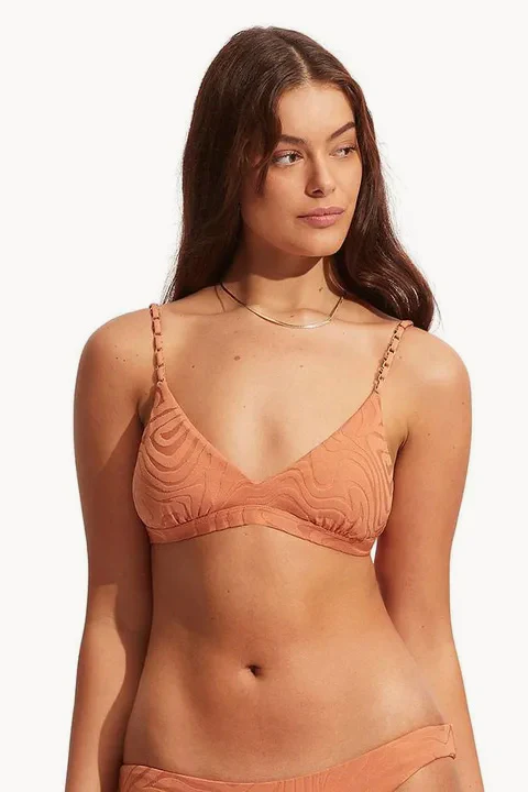 Second Wave Fixed Tri Bra - Image 2