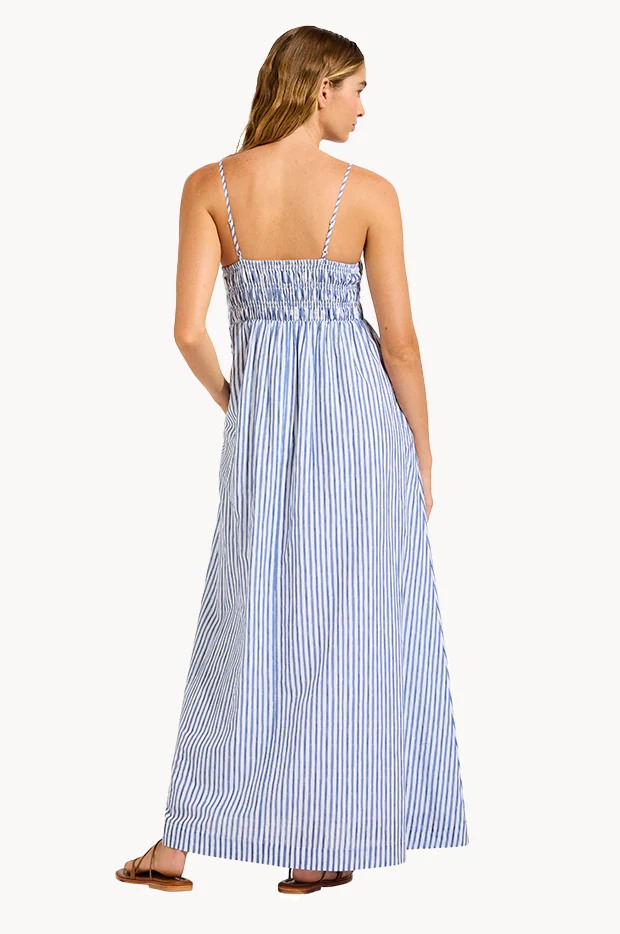 Shirred Midi Dress - Image 2