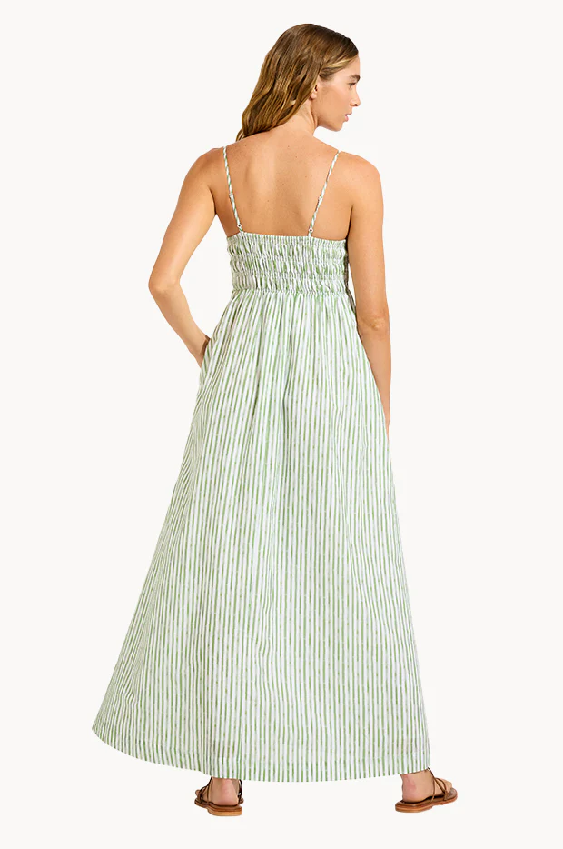 Shirred Midi Dress - Image 2