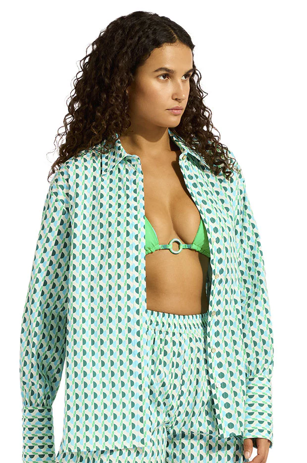 Sorrento Oversized Button Up Shirt - Image 3