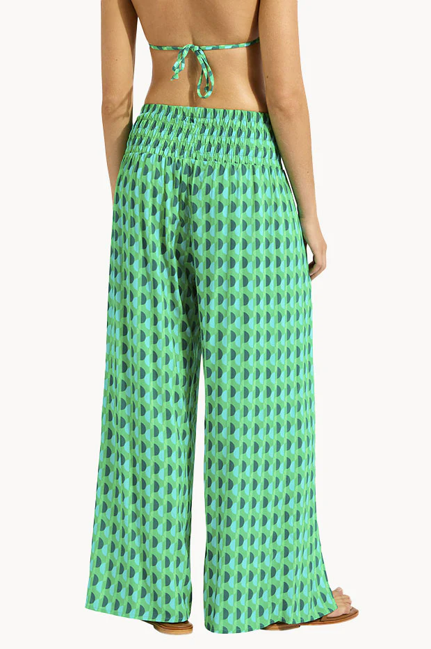 Sorrento Shirred Waist Wrap Pant - Image 2