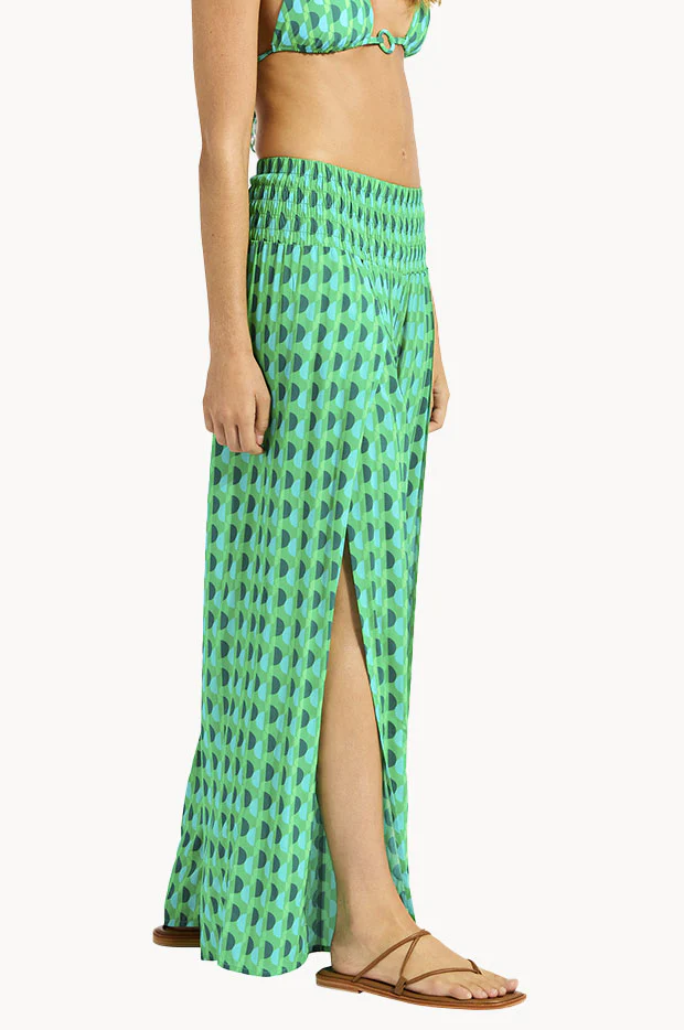 Sorrento Shirred Waist Wrap Pant - Image 3