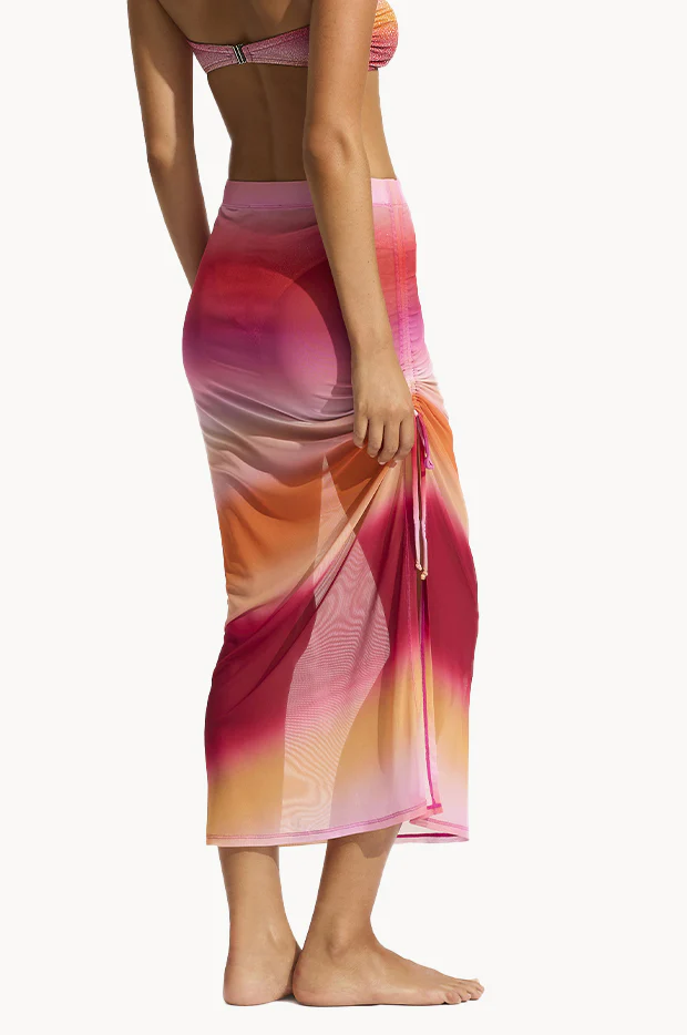 Spectrum Mesh Midi Skirt - Image 3
