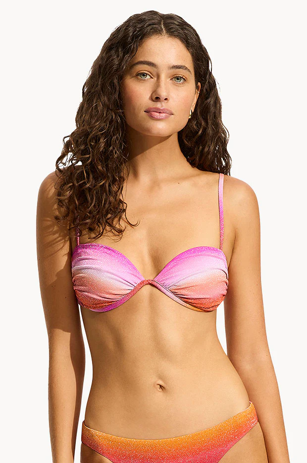 Spectrum Ruched Split Wire Bra - Image 2