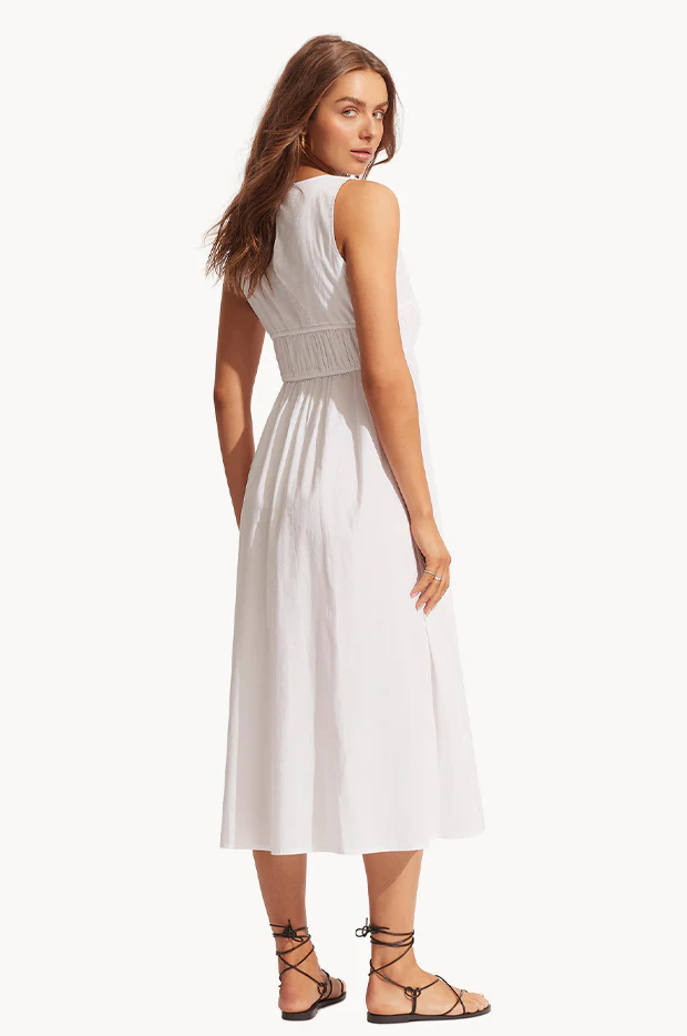 Sunbreak Poplin Midi Dress - Image 2