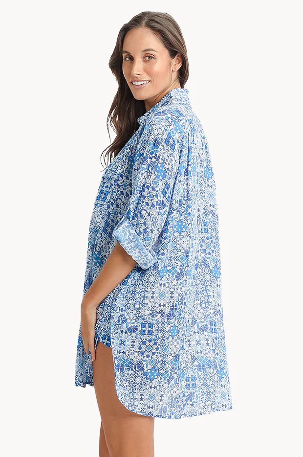 Seville Button Through Shirt - Image 2