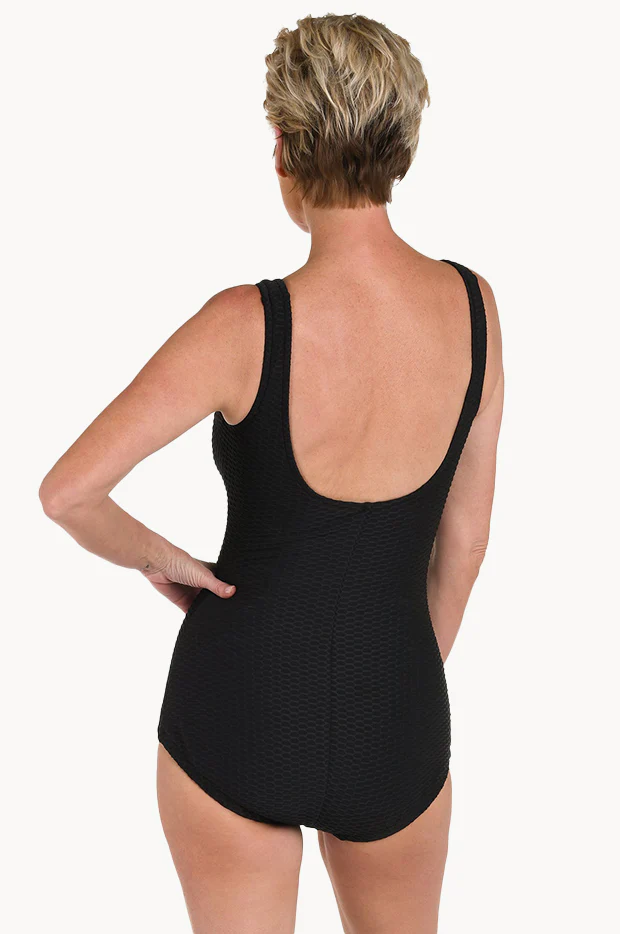 Shirred Front Pool One Piece - Image 2