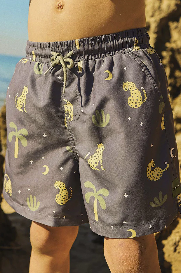 Boys Leopard Nights Eco Short - Image 3
