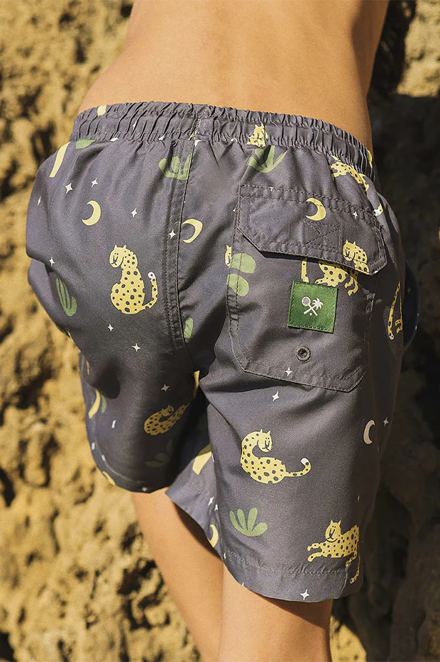 Boys Leopard Nights Eco Short - Image 4