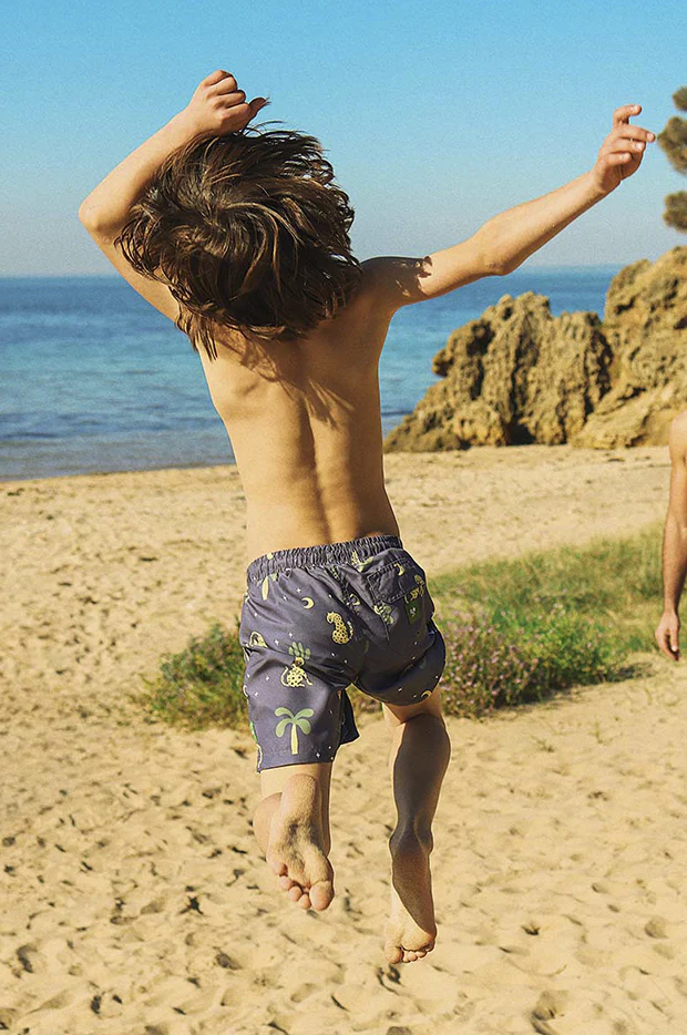 Teen Boys Leopard Nights Eco Short - Image 6