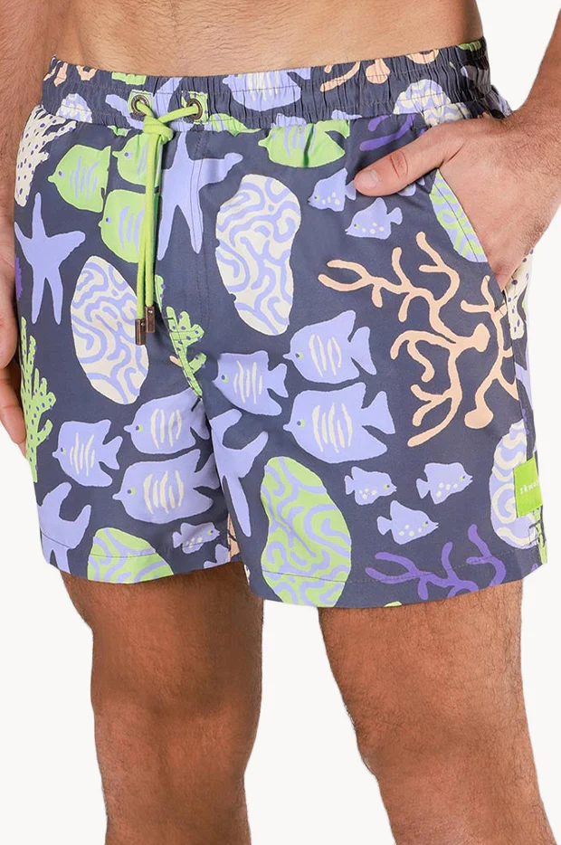 Mens Coral Chaos Eco Short - Image 2