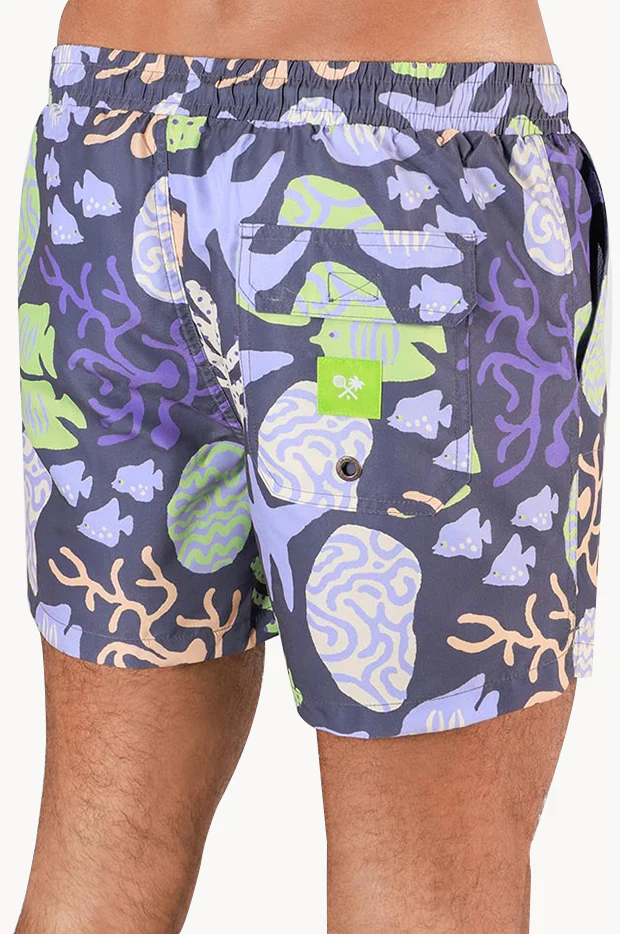 Mens Coral Chaos Eco Short - Image 3