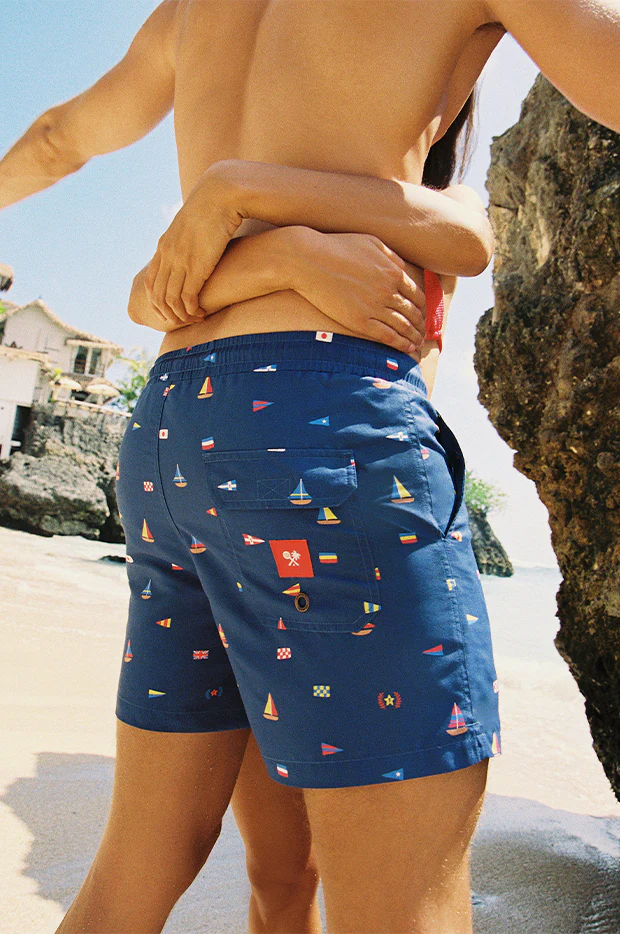 Mens Nauti Buoy Eco Swim Short - Image 5
