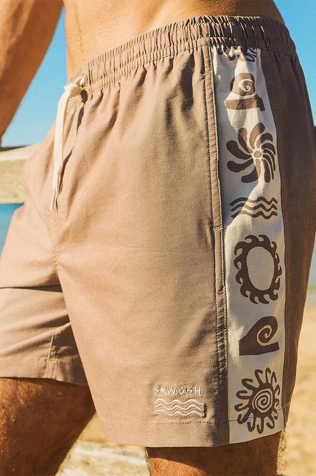 Mens Spiced Mocha Spliced Everyday Short - Image 4