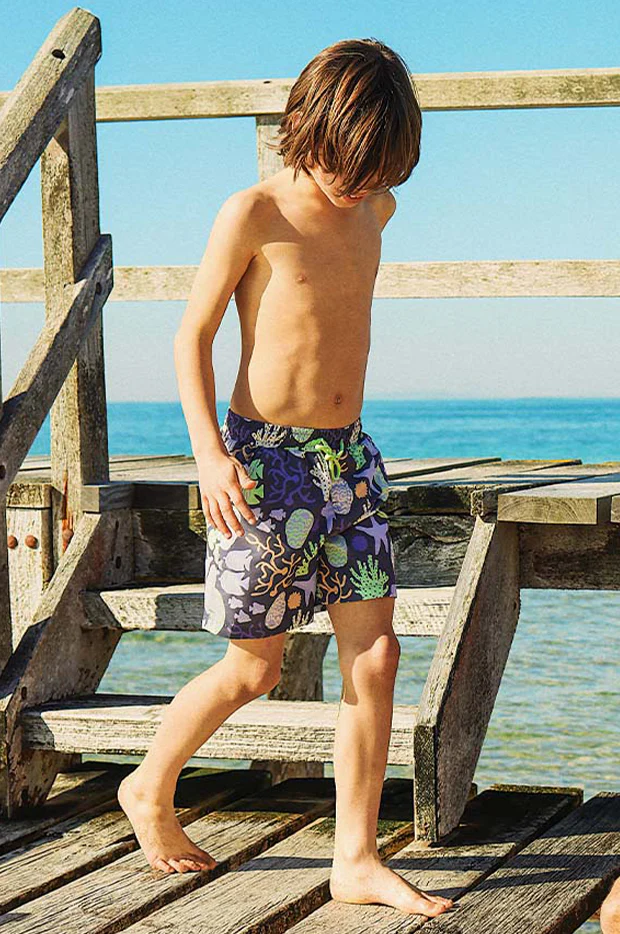 Teen Boys Coral Chaos Eco Short - Image 4