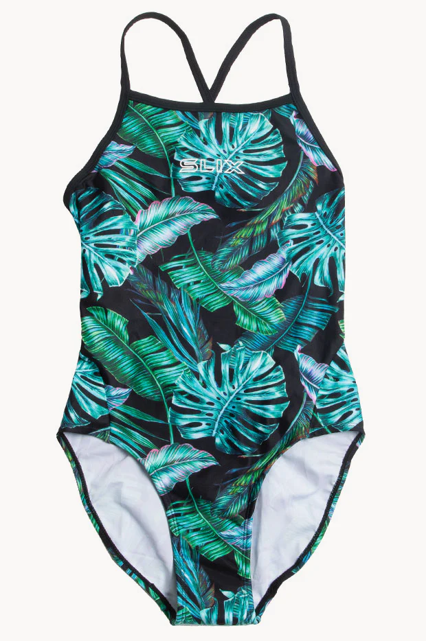 Girls Palm Paradise One Piece - Image 3