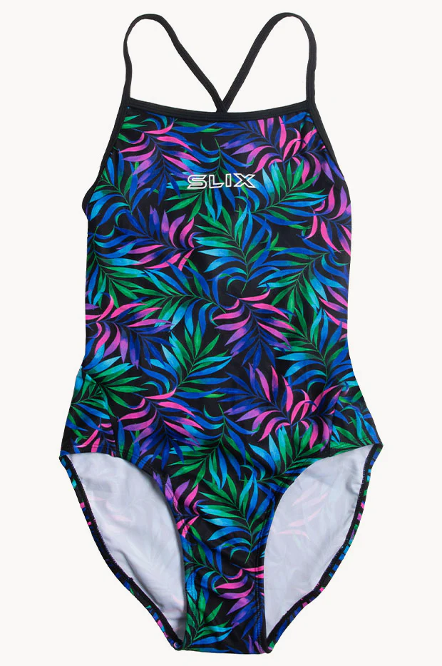 Girls Rainbow Palm One Piece - Image 4