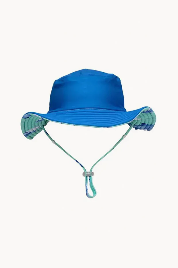 Boys Minty Shark Bucket Hat - Image 2